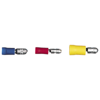 TruConnect Blue 16A Male Bullet Pack of 100