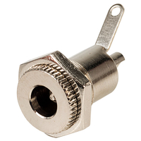 TruConnect (OPEN FRAME) Nickel 2.5mm DC Power Socket