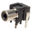TruConnect PCB Mounted Black Phono Socket