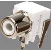 TruConnect PCB Mounted White Phono Socket