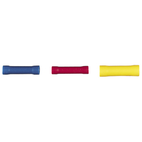TruConnect Red 25A Butt Splice Pack of 100