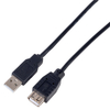 TruConnect USB2 Cable A Male to A Female 0.5m Black