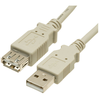 TruConnect USB2 Cable A Male to A Female 5m