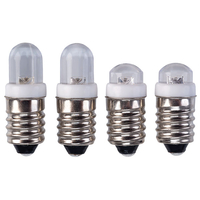 TruOpto OPS6-W5DK86A1B 6V White LED Bulb 100° MES Base