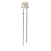 TruOpto OS4WPL56D1A 4.8mm White 9V 6500K 25lm Water Clear 130°