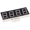 TruOpto OSL40562-LRA 14.2mm Quad Red Display Cathode 100MCD