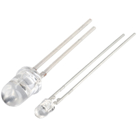 Vishay TEPT5600 570 nm,  20 ° 100 mW 2 Pins T-1 3/4 (5mm) Phototran...
