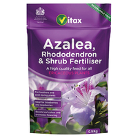 Vitax 6AZ901 Azalea,  Rhododendron & Shrub Fertilizer 0.9kg Pouch