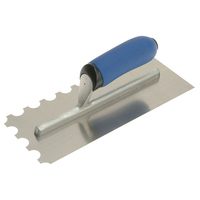 Vitrex 102906 Professional Notched Adhesive Trowel 20mm S/Steel 11...