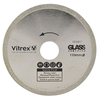 Vitrex 103417 Glass Diamond Blade 110mm