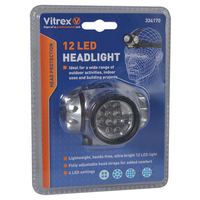 Vitrex 334170 Headlamp 12 LED