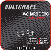 VOLTCRAFT 4016139086705 LiPo Battery Charger 115/230V 1A