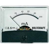 Voltcraft AM-60X46/100mA/DC Analogue Panel Meter