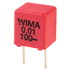 Wima FKP2D021001I00KS FKP2 0.01uF ±10% 100V Radial Polypropylene C...