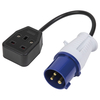Worksafe WPS16131 16A/13A Trailing Socket & Cable Set