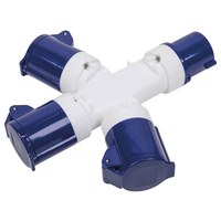 Worksafe WTWS16A 3-Way Splitter 230V