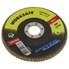 Worksafe WZ540 Zirconium Flap Disc Ø125mm 40Grit - Pack of 10