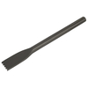 Worksafe X1CC Scutch Comb Chisel 30 x 290mm - SDS MAX