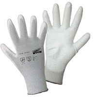 Worky 1171 ESD Nylon/Carbon-PU Fine Knitted Glove - Size 9