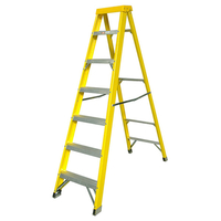 Zarges 300517 Fibreglass Swingback Steps Open 1.87m Closed 2.07m 7...