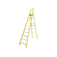 Zarges 300810 GRP Platform Steps,  Platform Height 2.35m 10 Rungs