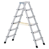 Zarges 41270 Anodised Double Sided Steps Open 2.38m 2 x 10 Rungs
