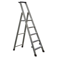 Zarges 42455 Trade Platform Steps,  Platform Height 1.05m 5 Rungs