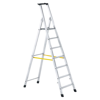 Zarges 42457 Trade Platform Steps,  Platform Height 1.48m 7 Rungs