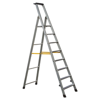 Zarges 42460 Trade Platform Steps,  Platform Height 2.13m 10 Rungs