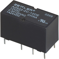 Zettler Electronics AZ822-2C-6DE PCB Mount Relay 2 CO,  DPDT