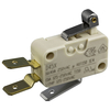 ZF D45U-V3RA Microswitch SPDT 16A,  150°C,  Short Roller,  Q.C. Dog-leg