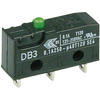 ZF DB3C-A1RC Microswitch SPDT 0.1A 250V AC,  Medium Roller,  Solder