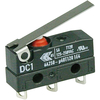 ZF DC1C-A1LC Microswitch SPDT 6A 250V AC,  Medium Lever,  Solder,  IP67