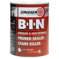 Zinsser ZN7020001D1 B.I.N® Primer & Sealer Stain Killer Paint 1 litre