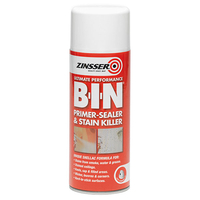 Zinsser ZN7130001E8 B.I.N® Primer & Sealer Stain Killer Aerosol 400ml