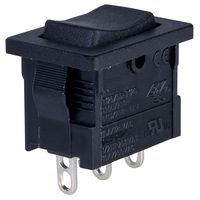 Zip Switch A125B11000000 Rocker Switch SPDT On-Off-On 250V AC 10A