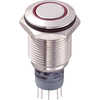 Zip Switch LAS2GQF-22ZE/R/12V/N/P 16mm IP67 Vandal Switch DPDT On-...