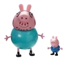 Peppa Pig Toys Muddy Puddles Twin Pack - Daddy & George