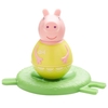 Peppa Pig Weebles toys Wobbily Figure and Base - Beach Fun Peppa