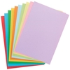 A4 Coloured Copier Card (Pack of 80) Paper & Card 10 assorted colours - Red,  Blue,  Light Blue,  Green,  Light Green,  Orange,  Yellow,  Light Yellow,  Light Purple & Pink