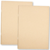 A4 Sketchbooks - 2 sketch books,  each with 20 pages of cartridge paper (140gsm). Kraft brown card cover. Size 297mm x 210mm.