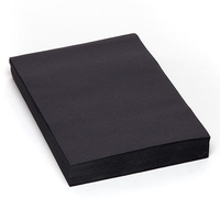 A4 Sugar Paper - 250 sheets of quality black sugar paper for all crafts and class displays. 80gsm paper. 210 x 297 mm