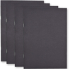 A5 Sketchbooks - 4 sketch books,  each with 20 pages of cartridge paper (140gsm). Black card cover. Size 210mm x 148mm.