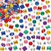 Acrylic Gems Value Pack (Pack of 1000) Craft Embellishments Assorted colours