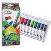 Acrylic Paint Set - 12 x 10ml tubes of Reeves highly pigmented water-based acrylic paint. Flexible and water-resistant when dry.