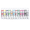Acrylic Paint Set (Set of 12) Art Supplies,  Art Materials 12 assorted colours - Black,  Blue,  Dark Blue,  Green,  Dark Green,  Purple,  Light Pink,  Red,  Orange,  Yellow,  Brown & White
