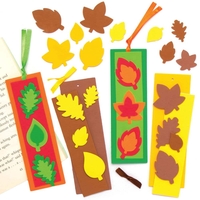 Autumn Bookmark Kits (Pack of 8) Decoration Craft Kits