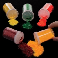 Autumn Glitter Shakers (Pack of 5) Craft Embellishments 5 assorted autumn colours - Red,  Yellow,  Green,  Dark Orange,  Light Orange