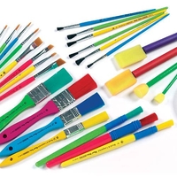 Bumper Brush Value Pack (Pack of 25) Art Supplies,  Art Materials
