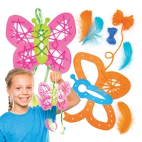 Butterfly Dreamcatcher Kits Bulk Pack (Pack of 32)